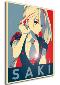 Poster - Propaganda - Zombieland Saga - Saki Nikaido variant Poster - Propaganda - Zombieland Saga - Saki Nikaido variant