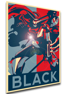Poster Propaganda - Getter Robo Armageddon - Black - LL2237