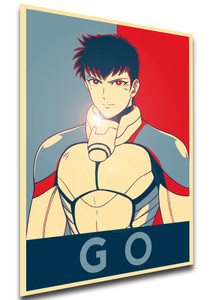 Poster Propaganda - Getter Robo Armageddon - Go Ichimonji - LL2239