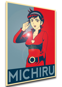 Poster Propaganda - Getter Robo Armageddon - Michiru Saotome - LL2236