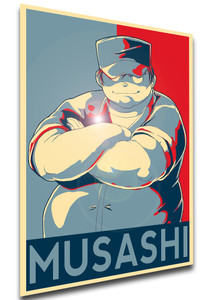 Poster Propaganda - Getter Robo Armageddon - Musashi Tomoe - LL2234