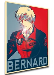 Poster Propaganda - Gundam 0080 War In The Pocket - Bernard Wiseman - LL2209 Poster Propaganda - Gundam 0080 War In The Pocket - Bernard Wiseman - LL2209