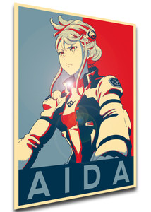 Poster Propaganda - Gundam Reconguista in G - Aida Surugan - LL2212