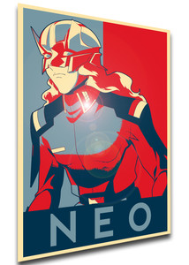 Poster Propaganda - Gundam SEED Destiny - Neo Roanoke - LL2225