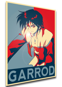 Poster Propaganda - Gundam X - Garrod Ran - LL2192