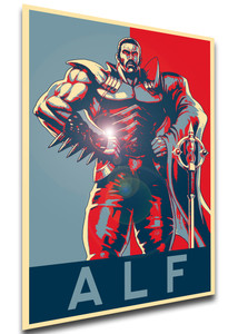 Poster Propaganda - Fist of the North Star - Hokuto No Ken - Alf the Hourglass - LL2570 Poster Propaganda - Fist of the North Star - Hokuto No Ken - Alf the Hourglass - LL2570
