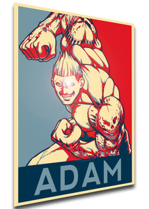 Poster Propaganda - Kengan Ashura - Adam Dudley Variant - LL2011 Poster Propaganda - Kengan Ashura - Adam Dudley Variant - LL2011