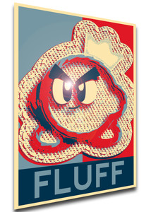 Poster Propaganda - Kirby - Prince Fluff - LL1985