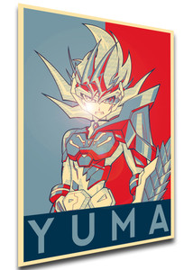 Poster - Propaganda - MA0224 - Yu Gi Oh - Yuma Tsukumo Zexal variant Poster - Propaganda - MA0224 - Yu Gi Oh - Yuma Tsukumo Zexal variant