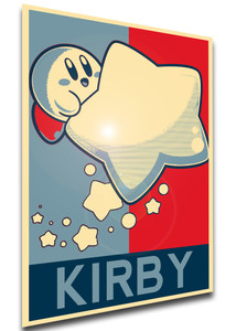 Poster Propaganda - Kirby - Warp Star - LL2004