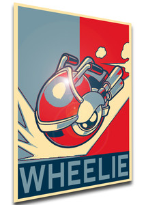 Poster Propaganda - Kirby - Wheelie - LL2005