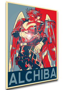 Poster Propaganda - Live A Hero - Alchiba The Chaser - LL2996 Poster Propaganda - Live A Hero - Alchiba The Chaser - LL2996
