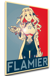 Poster Propaganda - Live A Hero - Flamier - LL2318