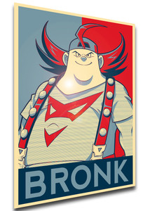 Poster - Propaganda - MA0230 - Yu Gi Oh - Bronk