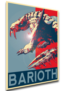 Poster Propaganda - Monster Hunter Rise - Barioth - LL2912