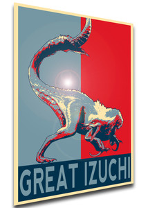Poster Propaganda - Monster Hunter Rise - Great Izuchi - LL2921 Poster Propaganda - Monster Hunter Rise - Great Izuchi - LL2921