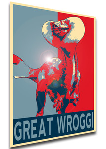 Poster Propaganda - Monster Hunter Rise - Great Wroggi - LL2922 Poster Propaganda - Monster Hunter Rise - Great Wroggi - LL2922