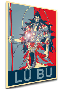 Poster Propaganda - Record of Ragnarok - Lu Bu - LL2535