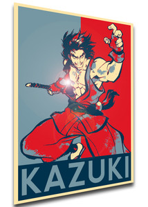 Poster Propaganda - Samurai Showdown - Kazuki Kazama - LL2149 Poster Propaganda - Samurai Showdown - Kazuki Kazama - LL2149