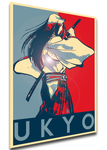 Poster Propaganda - Samurai Showdown - Ukyo Tachibana - LL2143