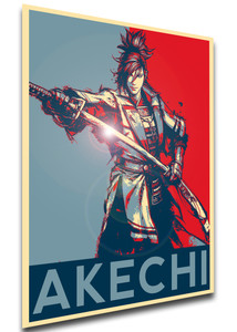 Poster Propaganda - Samurai Warriors - Akechi Mitsuhide Young - LL2736 Poster Propaganda - Samurai Warriors - Akechi Mitsuhide Young - LL2736