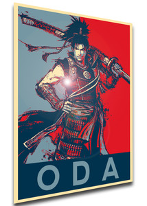 Poster Propaganda - Samurai Warriors - Oda Nobunaga Young - LL2734 Poster Propaganda - Samurai Warriors - Oda Nobunaga Young - LL2734