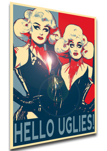 Poster Propaganda - Boulet Brothers Dragula - Dracmorda & Swanthula - LL3176