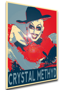 Poster Propaganda - Drag Queen - Crystal Methyd - LL1610