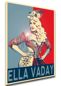 Poster Propaganda - Drag Queen - Ella Vaday - LL3169