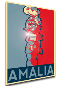 Poster - Propaganda - MA0267 - Wakfu - Amalia Sheran Sharm variant Poster - Propaganda - MA0267 - Wakfu - Amalia Sheran Sharm variant