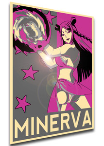 Poster Propaganda Glam - Fairy Tail - Minerva Orland Poster Propaganda Glam - Fairy Tail - Minerva Orland