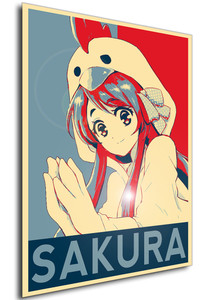 Poster - Propaganda - Zombieland Saga - Sakura Minamoto variant