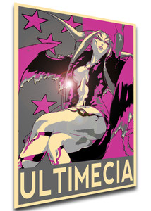 Poster Propaganda Glam - Final Fantasy VIII - Ultimecia