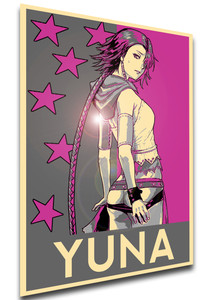 Poster Propaganda Glam - Final Fantasy X - Yuna