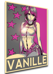 Poster Propaganda Glam - Final Fantasy XIII - Oerba Dia Vanille Poster Propaganda Glam - Final Fantasy XIII - Oerba Dia Vanille