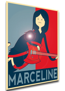 Poster - Propaganda - MA0277 - Adventure Time - Marceline Poster - Propaganda - MA0277 - Adventure Time - Marceline
