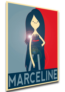 Poster - Propaganda - MA0279 - Adventure Time - Marceline variant 2 Poster - Propaganda - MA0279 - Adventure Time - Marceline variant 2