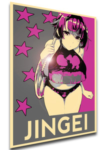 Poster Propaganda Glam - Kantai Collection - KanColle - Jingei Poster Propaganda Glam - Kantai Collection - KanColle - Jingei