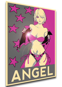 Poster Propaganda Glam - King Of Fighters - Angel