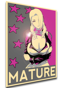 Poster Propaganda Glam - King Of Fighters - Mature