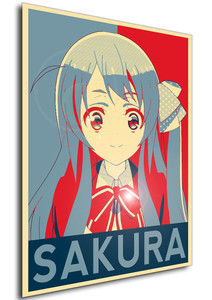 Poster - Propaganda - Zombieland Saga - Sakura Minamoto