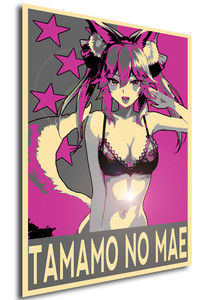 Poster Propaganda Glam Fate Tamamo No Mae Caster