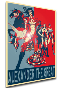 Poster Propaganda - Alexander the Great - Reign The Conqueror - Characters - LL3080 Poster Propaganda - Alexander the Great - Reign The Conqueror - Characters - LL3080