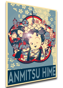 Poster Propaganda - Anmitsu Hime - Characters - LL2283