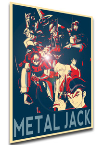 Poster Propaganda - Armored Police Metal Jack - Characters - LL2454 Poster Propaganda - Armored Police Metal Jack - Characters - LL2454