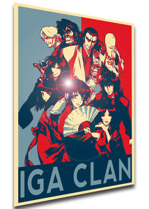 Poster Propaganda - Basilisk - Iga Clan Characters - LL1873