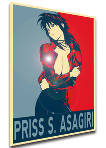 Poster Propaganda - Bubblegum Crisis Tokyo 2040 - Priss S Asagiri - LL2966 Poster Propaganda - Bubblegum Crisis Tokyo 2040 - Priss S Asagiri - LL2966
