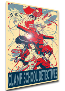 Poster Propaganda - CLAMP School Detectives - Characters - LL2893 Poster Propaganda - CLAMP School Detectives - Characters - LL2893