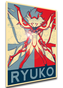 Poster - Propaganda - MA0296 - Kill La Kill - Ryuko Matoi variant 5