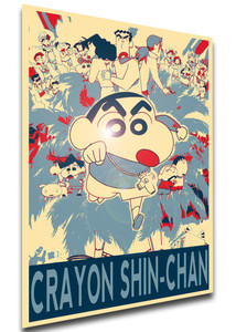 Poster Propaganda - Crayon Shin-chan - Characters - LL2487